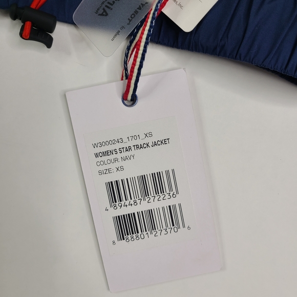 PERFECT MOMENT Navy Star Track Jacket sz XS - Picture 4 of 7